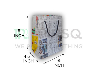 newspaper bag small